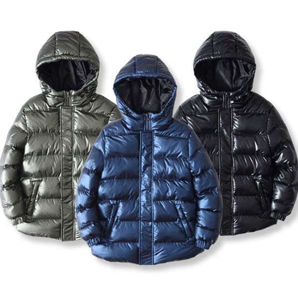 new big boys winter coat parka cotton-wadded waterproof jacket kids bronzing hooded warm down jackets teens thicken outerwear, Blue;gray
new big boys winter coat parka cotton-wadded waterproof jacket kids bronzing hooded warm down jackets teens thicken outerwear, Blue;gray