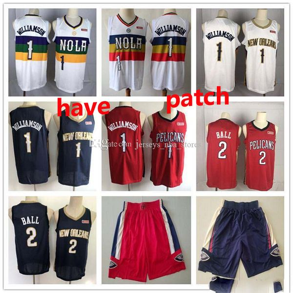 men s new orleans pelicans throwback jersey zion 1 williamson lonzo 2 ball basketball shorts basketball jerseys purple white red, Black;red
men s new orleans pelicans throwback jersey zion 1 williamson lonzo 2 ball basketball shorts basketball jerseys purple white red, Black;red
