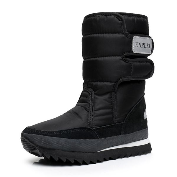 cuddlyiipanda plus size women snow boots non-slip hook&loop winter boots large russian thickened 25% wool botas mujer 44 45 46, Black
cuddlyiipanda plus size women snow boots non-slip hook&loop winter boots large russian thickened 25% wool botas mujer 44 45 46, Black