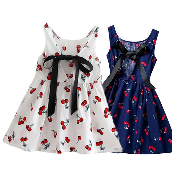 girl's dresses summer baby girls dress 1 year birthday party cherry print infant princess vestidos toddler girl casaul clothes, Red;yellow
girl's dresses summer baby girls dress 1 year birthday party cherry print infant princess vestidos toddler girl casaul clothes, Red;yellow