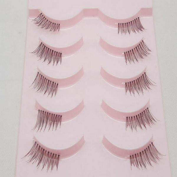 100% handmade transparent stems makeup lashes 5 pairs half false eyelashes natural crisscross messy thick soft fake eyelashes
100% handmade transparent stems makeup lashes 5 pairs half false eyelashes natural crisscross messy thick soft fake eyelashes