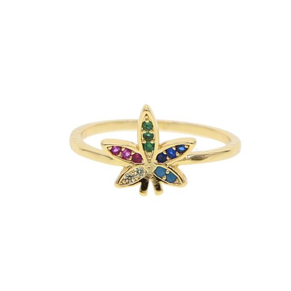 2020 summer new simple finger ring for women pave colorful rainbow jewelry cz leaf gold color ring, Golden;silver
2020 summer new simple finger ring for women pave colorful rainbow jewelry cz leaf gold color ring, Golden;silver