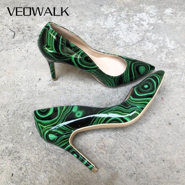 veowalk green graffiti printed women high heels ladies pointed toe stiletto pumps slip on party dress shoes woman heels, Black
veowalk green graffiti printed women high heels ladies pointed toe stiletto pumps slip on party dress shoes woman heels, Black