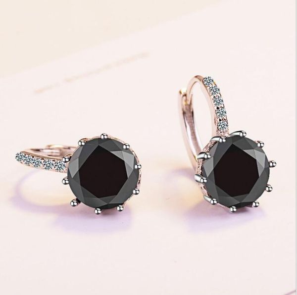 classic fashion black hoop earrings princess-cut big round zircon cz geometric stud earrings for women brincos jewelry party
classic fashion black hoop earrings princess-cut big round zircon cz geometric stud earrings for women brincos jewelry party