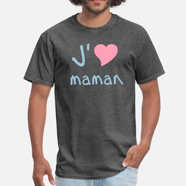 i love mommy t shirt men design 100% cotton o neck original cute new style spring autumn slim shirt