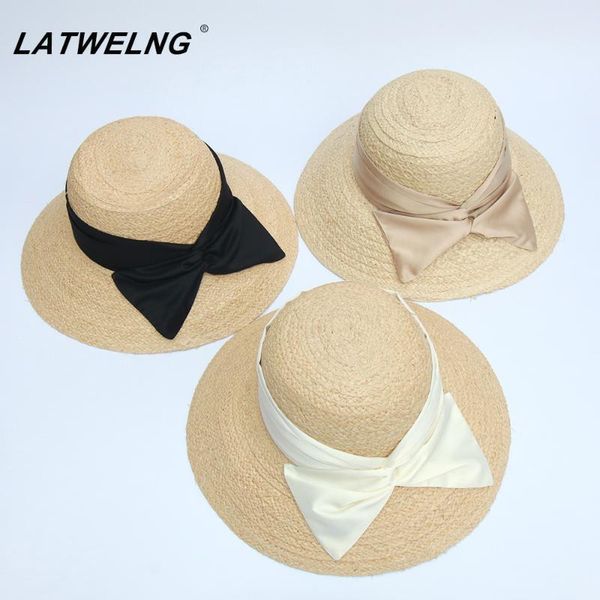 2020 hand-crocheted raffia beach hat with fashion silk bow women summer sun straw hats big brim sunscreen caps wholesale, Blue;gray
2020 hand-crocheted raffia beach hat with fashion silk bow women summer sun straw hats big brim sunscreen caps wholesale, Blue;gray