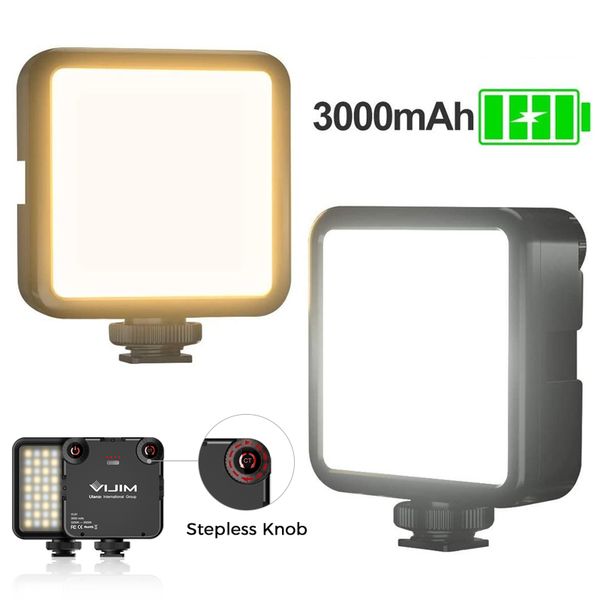 vijim vl81 3200-5600k 6.5w led video light mini vlog fill light for a6400 a6300 rechargable smartphone dslr slr
vijim vl81 3200-5600k 6.5w led video light mini vlog fill light for a6400 a6300 rechargable smartphone dslr slr