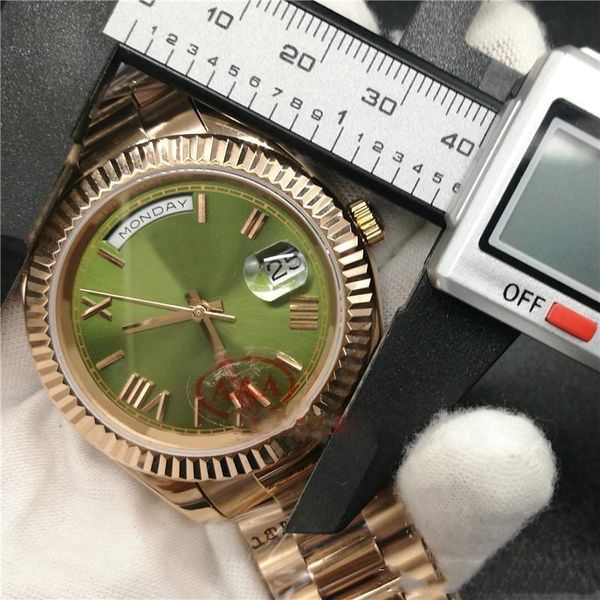 2020 sell new arrive mens watches day date watch watch stainless steel bezel sapphire glass wristwatches ing, Slivery;brown
2020 sell new arrive mens watches day date watch watch stainless steel bezel sapphire glass wristwatches ing, Slivery;brown