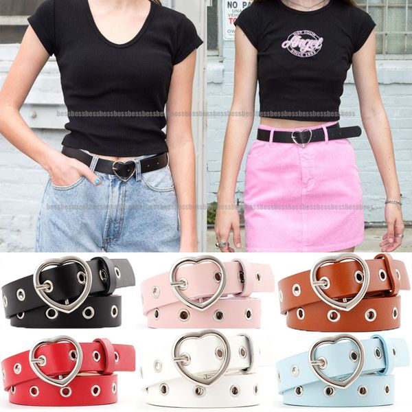 new sweetheart buckle with adjustable ladies cute heart-shaped belt punk fashion belts pants party dress heart belt, Black;brown
new sweetheart buckle with adjustable ladies cute heart-shaped belt punk fashion belts pants party dress heart belt, Black;brown
