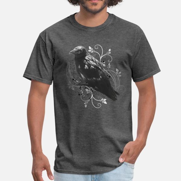 black raven with filigree leaves t shirt men custom cotton size s-3xl clothing gift funny spring cool shirt
black raven with filigree leaves t shirt men custom cotton size s-3xl clothing gift funny spring cool shirt