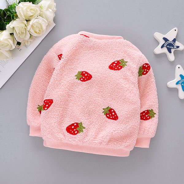 2020 new baby girl fashion jacket autumn and winter sweater coat koreanclothes strawberry print clothing baby girls clothing, Blue;gray
2020 new baby girl fashion jacket autumn and winter sweater coat koreanclothes strawberry print clothing baby girls clothing, Blue;gray