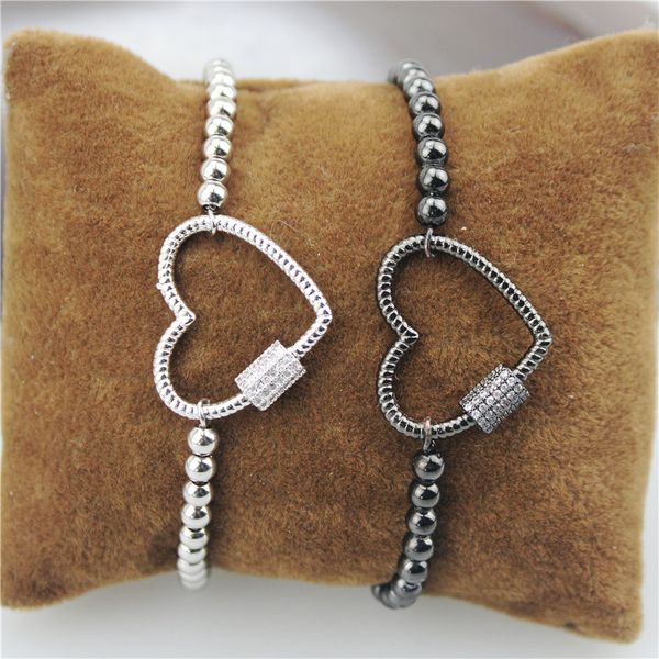 5pcs/lot fashion heart shape cz charm bracelet,colorful cz clasp accessories ,plated chain bracelet wholesale, Black
5pcs/lot fashion heart shape cz charm bracelet,colorful cz clasp accessories ,plated chain bracelet wholesale, Black