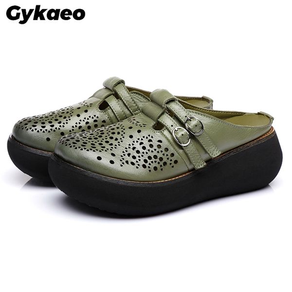 genuine leather slippers women platform wedges sandals casual outdoor soft shoes woman 2020 summer ladies hollowing out slippers, Black
genuine leather slippers women platform wedges sandals casual outdoor soft shoes woman 2020 summer ladies hollowing out slippers, Black