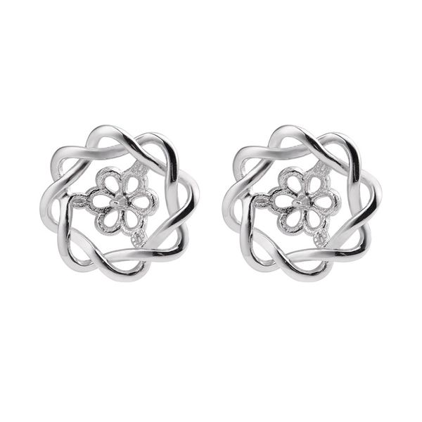 pearls earring blanks like flower 925 sterling silver pearl mountings women jewelry diy findings 5 pairs, Slivery;crystal
pearls earring blanks like flower 925 sterling silver pearl mountings women jewelry diy findings 5 pairs, Slivery;crystal