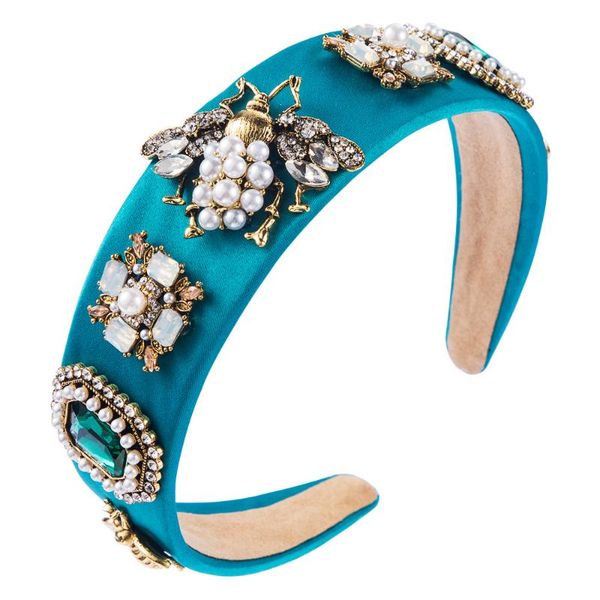 baroque style luxury pearl rhinestone women hairbands colorful stain headwear, Golden;silver
baroque style luxury pearl rhinestone women hairbands colorful stain headwear, Golden;silver