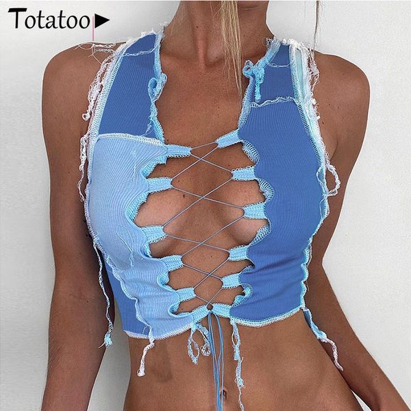 hollow out lace up fitness women summer camis 2020 sleeveless tassel gothic crop, White
hollow out lace up fitness women summer camis 2020 sleeveless tassel gothic crop, White