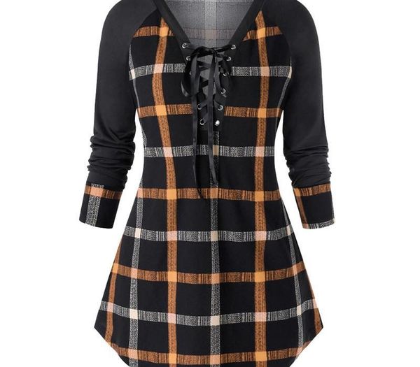 fashion plus size women clothing plaid print designer womens dresses panelled color v neck casual dresses, Black;gray
fashion plus size women clothing plaid print designer womens dresses panelled color v neck casual dresses, Black;gray