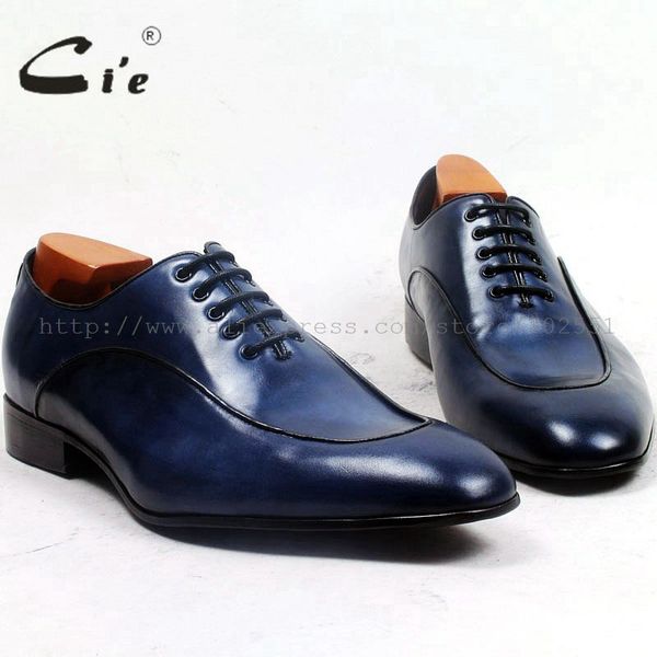 cie round plain toe patina blue lacing lightweight leather outsole breathable 100%genuine calf leather bespoke men shoe ox501, Black
cie round plain toe patina blue lacing lightweight leather outsole breathable 100%genuine calf leather bespoke men shoe ox501, Black