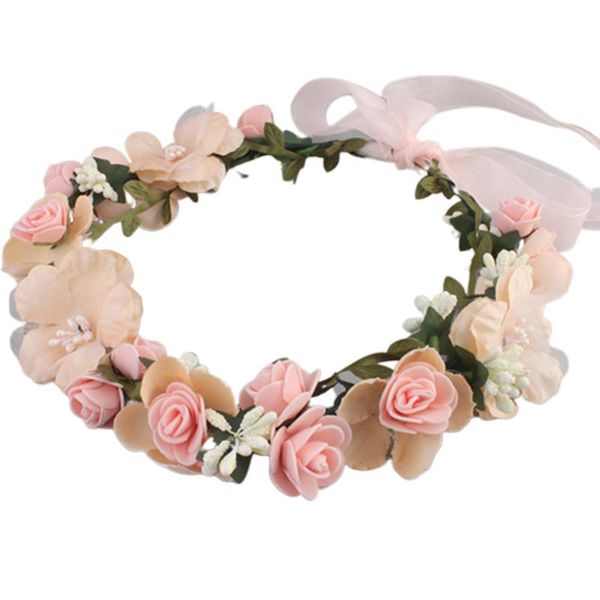 women fashion bridal wedding headband elegant floral wreath styling summer ribbon accessories girls hair band beach party
women fashion bridal wedding headband elegant floral wreath styling summer ribbon accessories girls hair band beach party