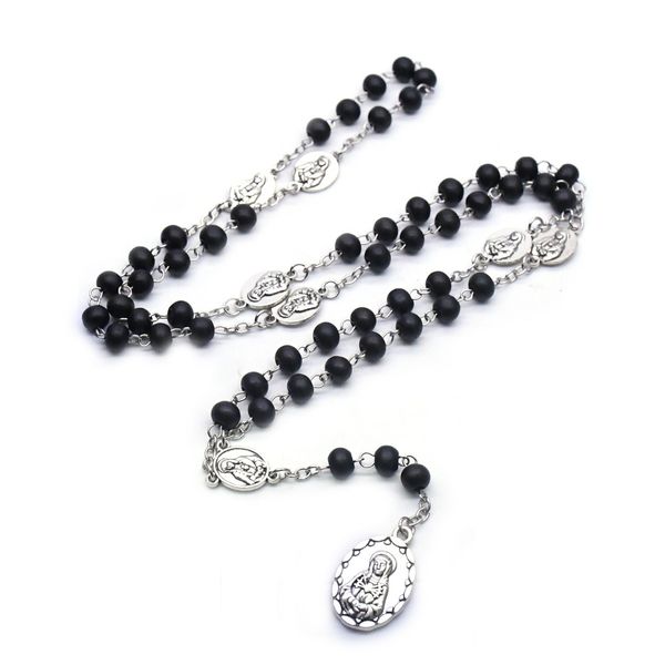 christian catholic hand hold hand-made rosary cross necklace religion accessories christmas gift, Silver
christian catholic hand hold hand-made rosary cross necklace religion accessories christmas gift, Silver