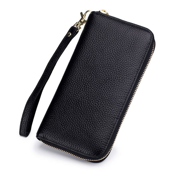 brand design woman clutch wallets genuine leather female womens long wallet zipper purse coin purse money phone bag rfid, Red;black
brand design woman clutch wallets genuine leather female womens long wallet zipper purse coin purse money phone bag rfid, Red;black