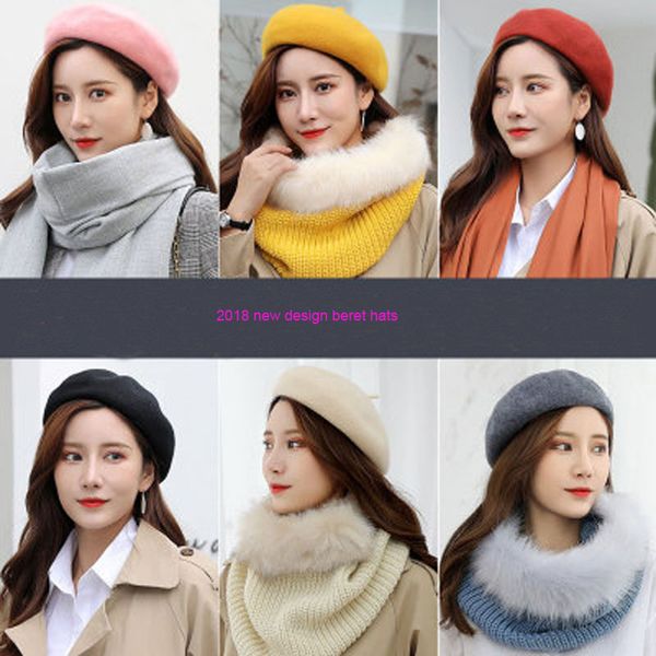 british wool lady hats women new design travel autumn and winter thickened beret soild warm knitted caps, Blue;gray
british wool lady hats women new design travel autumn and winter thickened beret soild warm knitted caps, Blue;gray
