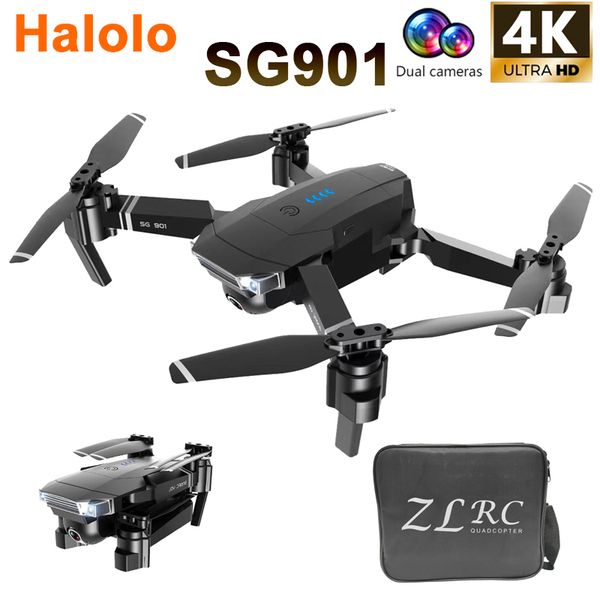 halolo sg901 rc drone 4k hd camera/1080p wifi fpv professional optical flow camera drone 18 minutes rc quadcopter vs xs816 sg106
halolo sg901 rc drone 4k hd camera/1080p wifi fpv professional optical flow camera drone 18 minutes rc quadcopter vs xs816 sg106