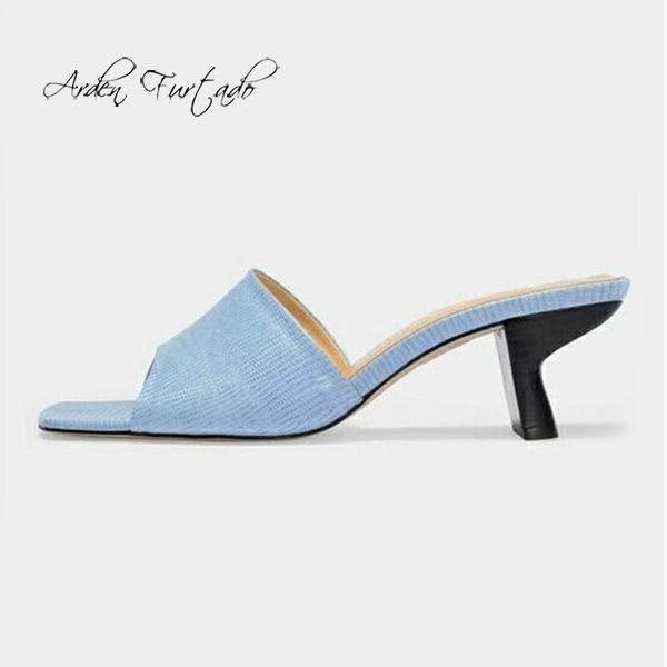 arden furtado summer fashion women's shoes square head elegant concise blue mules slippers classics big size 43, Black
arden furtado summer fashion women's shoes square head elegant concise blue mules slippers classics big size 43, Black
