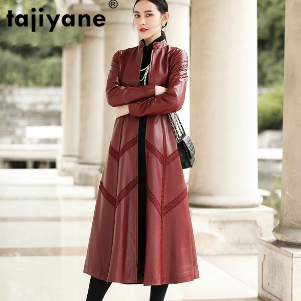 women's leather & faux real genuine jacket autumn winter coat women clothes 2021 sheepskin korean streetwear windbreaker lace zt3427, Black
women's leather & faux real genuine jacket autumn winter coat women clothes 2021 sheepskin korean streetwear windbreaker lace zt3427, Black