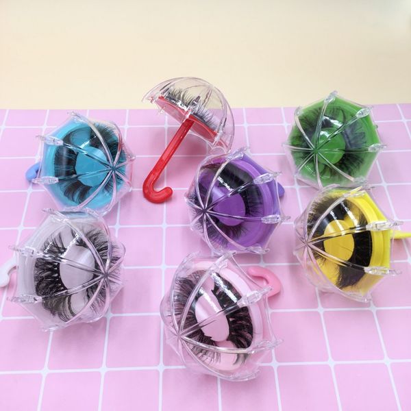 false eyelashes 25mm 3d mink lashes with umbrella cases cute eyelash packaging hand made eye cruelty free
false eyelashes 25mm 3d mink lashes with umbrella cases cute eyelash packaging hand made eye cruelty free