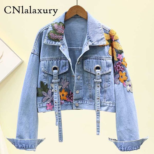2020 spring denim jackets embroidery short streetwear fashion jeans jackets women sequined coat fashion new abrigos mujer, Black;brown
2020 spring denim jackets embroidery short streetwear fashion jeans jackets women sequined coat fashion new abrigos mujer, Black;brown