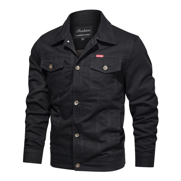 jacket men autumn spring cotton oversized vintage army coat jacket outdoors turn-down collar brand men clothing 2020, Black;brown
jacket men autumn spring cotton oversized vintage army coat jacket outdoors turn-down collar brand men clothing 2020, Black;brown