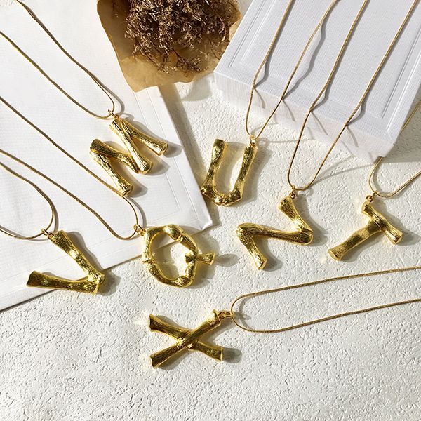 vintage letter pendant necklace high street fashion gold color letter pendant necklace for women birthday gift, Silver
vintage letter pendant necklace high street fashion gold color letter pendant necklace for women birthday gift, Silver