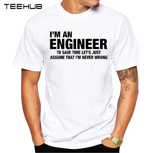 2019 teehub new cool men's fashion engineer never wrong design t-shirt short sleeve o-neck hipster tee
2019 teehub new cool men's fashion engineer never wrong design t-shirt short sleeve o-neck hipster tee
