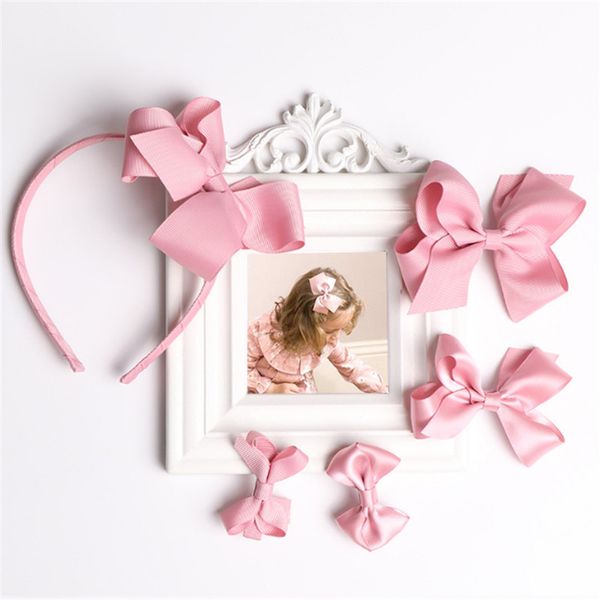 6set/lot girl hairpins headbands for kids bow headband child hair accessories clips sweet chic ribbon bow hair clip hairband set, Slivery;white
6set/lot girl hairpins headbands for kids bow headband child hair accessories clips sweet chic ribbon bow hair clip hairband set, Slivery;white