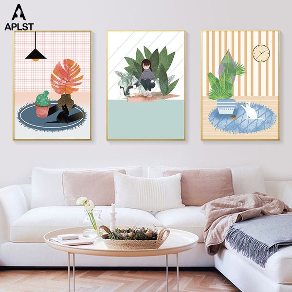 cartoon girl potted plants cat home posters childhood leisure time painting prints wall art picture bedroom living room decals
cartoon girl potted plants cat home posters childhood leisure time painting prints wall art picture bedroom living room decals
