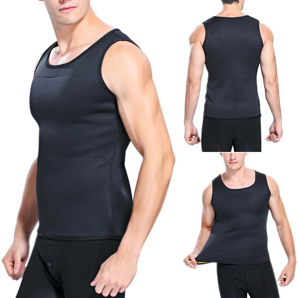men' tank ly men slimming belly vest corset polyester sauna sweat body shaper sports wear, White;black
men' tank ly men slimming belly vest corset polyester sauna sweat body shaper sports wear, White;black