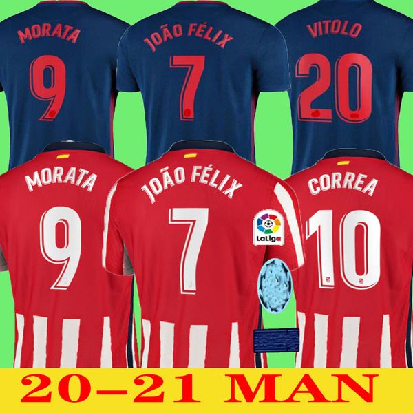 20 21 atletico soccer madrid jerseys joao felix 2020 2021 saul camisetas de fútbol morata mens jersey kit diego costa football shirt, Black;yellow
20 21 atletico soccer madrid jerseys joao felix 2020 2021 saul camisetas de fútbol morata mens jersey kit diego costa football shirt, Black;yellow