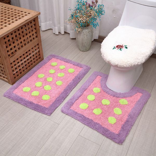 100% cotton toilet set mat bathroom carpets u shape toilet rugs water absorption bath mats washable wc rugs bathroom mats 
100% cotton toilet set mat bathroom carpets u shape toilet rugs water absorption bath mats washable wc rugs bathroom mats