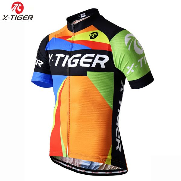 x-tiger pro cycling clothing summer 100% polyester bicycle clothes sportswear mtb bike clothing cycling jersey, Black;red 
x-tiger pro cycling clothing summer 100% polyester bicycle clothes sportswear mtb bike clothing cycling jersey, Black;red