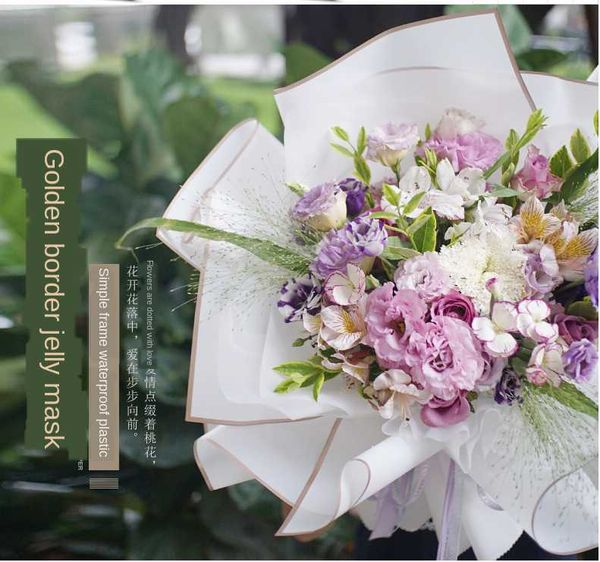 2bag flower bundle paper new phnom penh jelly film flower waterproof paper gift daily supplies store packing plastics
2bag flower bundle paper new phnom penh jelly film flower waterproof paper gift daily supplies store packing plastics