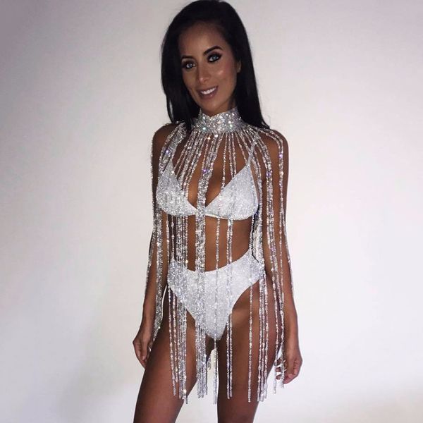 casual dresses glitter crystal rhinestone mini dress gold silver full diamond tassel body jewelry ladies night clubwear handcraft, Black;gray
casual dresses glitter crystal rhinestone mini dress gold silver full diamond tassel body jewelry ladies night clubwear handcraft, Black;gray