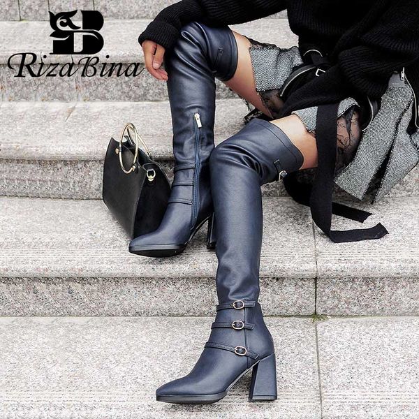 rizabina 2020 ladies buckle women winter boots pointed toe zipper fashion motorcycle boots footwear size 32-43, Black
rizabina 2020 ladies buckle women winter boots pointed toe zipper fashion motorcycle boots footwear size 32-43, Black