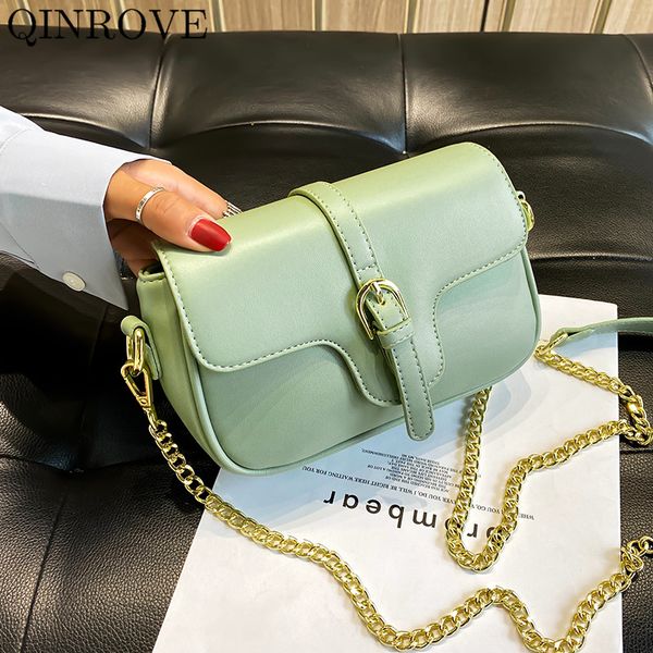 elegant women messenger bag pu leather ladies small stylish cross-body bags metal chains flap cover square fashion casual female
elegant women messenger bag pu leather ladies small stylish cross-body bags metal chains flap cover square fashion casual female