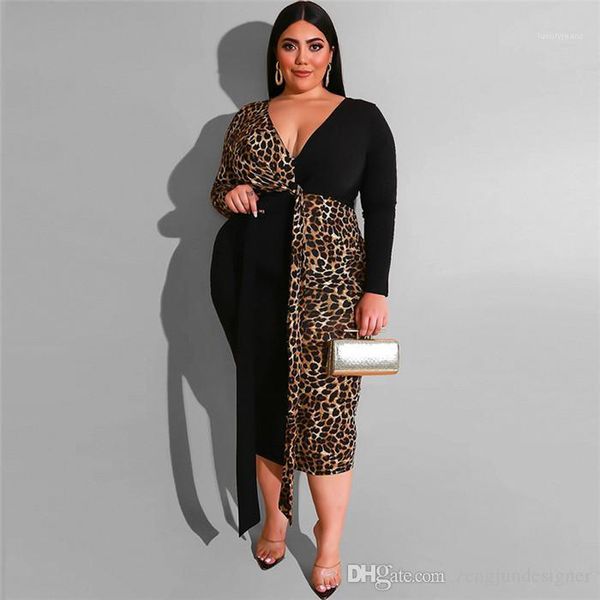 print long sleeve bodycon fashion female clothing womens plus size designer maxi dresses v neck leopard, Black;gray
print long sleeve bodycon fashion female clothing womens plus size designer maxi dresses v neck leopard, Black;gray