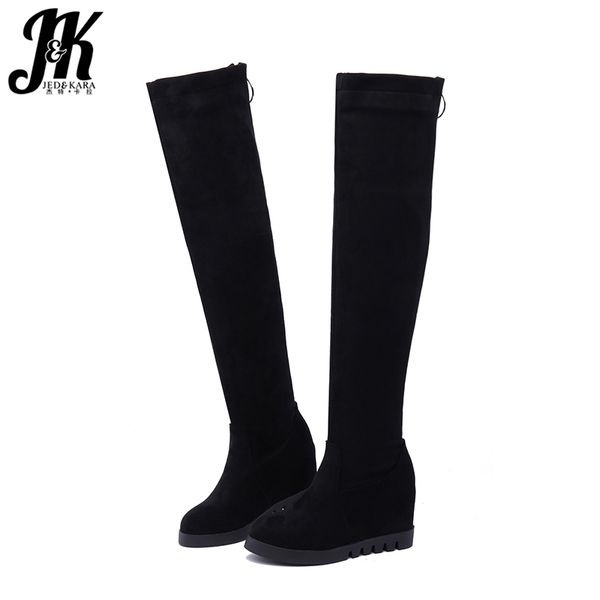 boots jk insert women stretch flock platform boot ladies round toe high heels shoes zip over the knee female winter 2021, Black
boots jk insert women stretch flock platform boot ladies round toe high heels shoes zip over the knee female winter 2021, Black