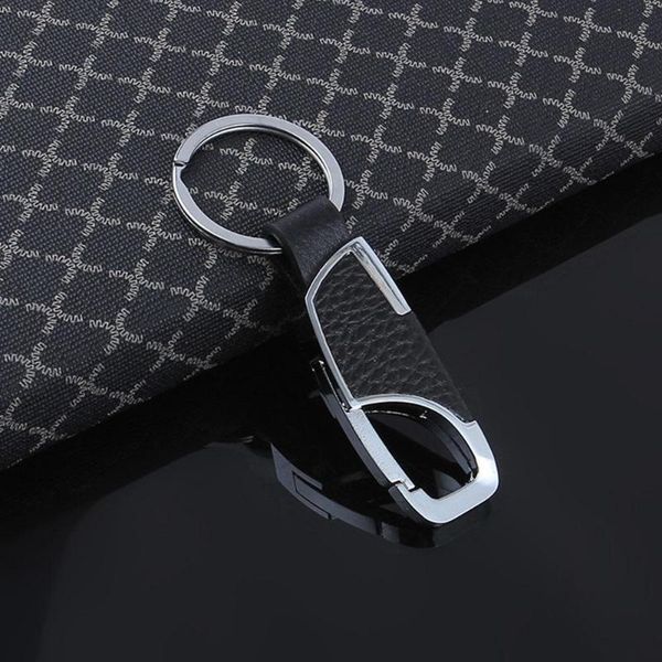 leather+ metal man car key chain key ring, Silver
leather+ metal man car key chain key ring, Silver