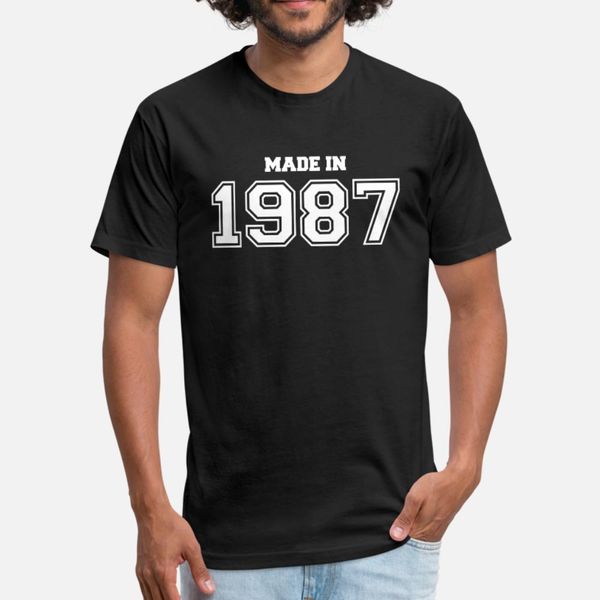1987 t shirt men print short sleeve crew neck letter fitness basic summer natural shirt
1987 t shirt men print short sleeve crew neck letter fitness basic summer natural shirt