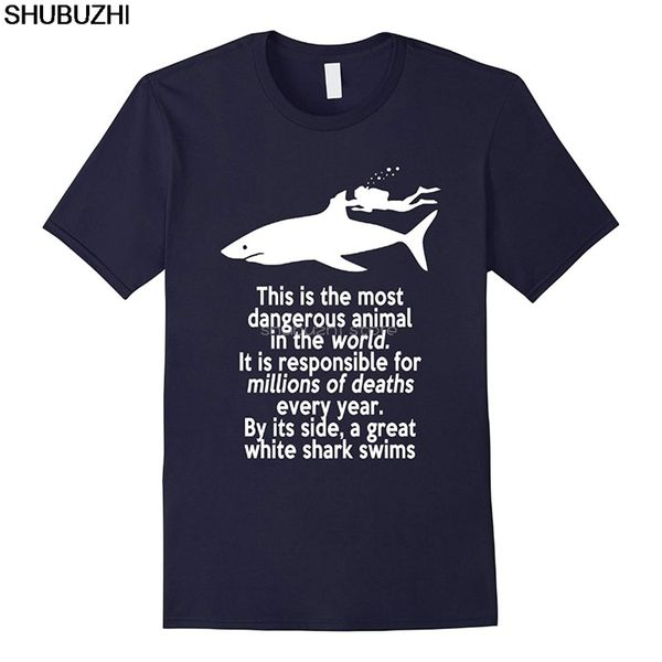 cotton new pure cotton short sleeves hip hop fashion most dangerous animal shark scuba iving funny t shirt t-shirt sbz5454
cotton new pure cotton short sleeves hip hop fashion most dangerous animal shark scuba iving funny t shirt t-shirt sbz5454