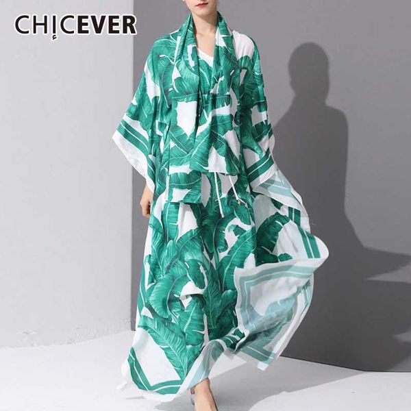 chicever print hit color two piece set women v neck three quarter sleeve lace up bowknot dress with scarf female suit fashion, Gray
chicever print hit color two piece set women v neck three quarter sleeve lace up bowknot dress with scarf female suit fashion, Gray